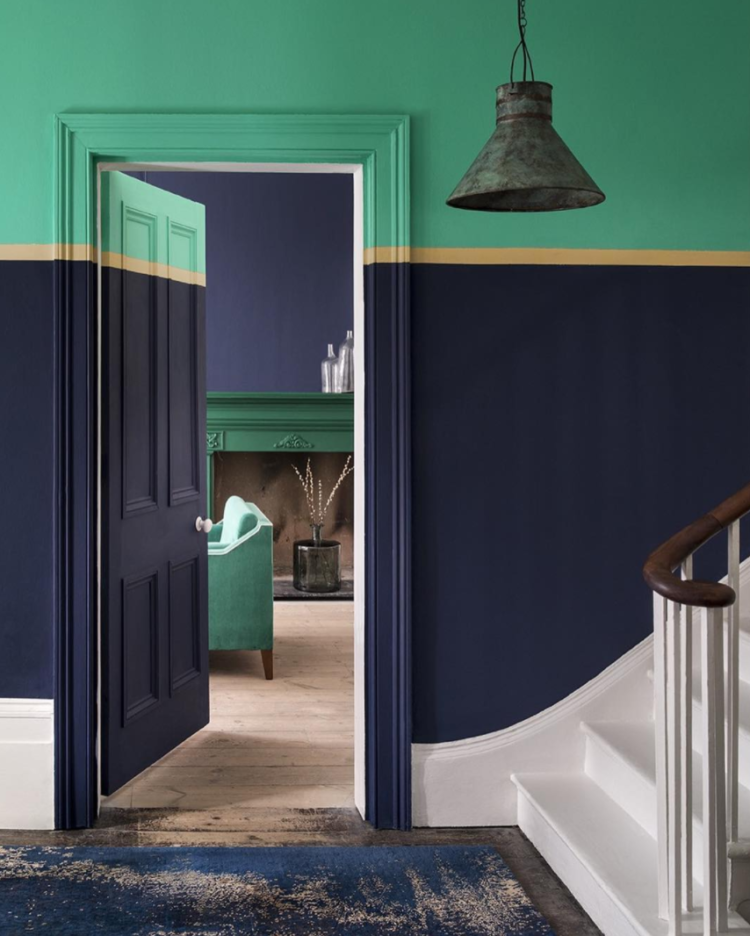paint stripes on the walls styled by Sophie Brown image by Paul Raeside