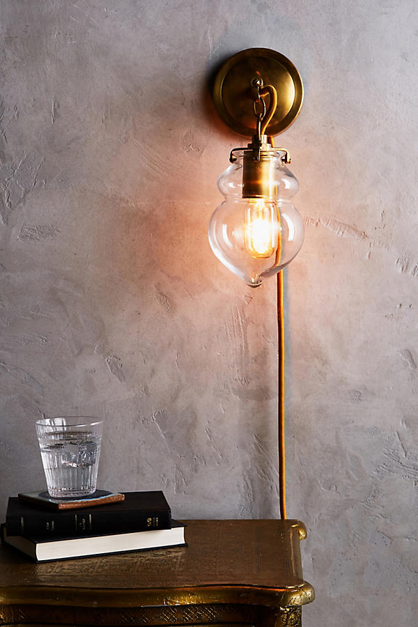 wall sconce from anthropologie