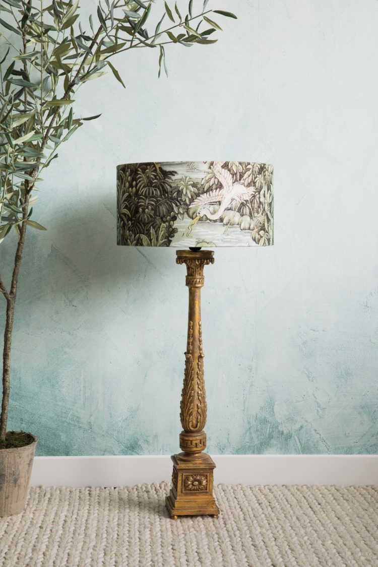Baroque Lamp With Jungle Shade Mad, Jungle Table Lamp Shade