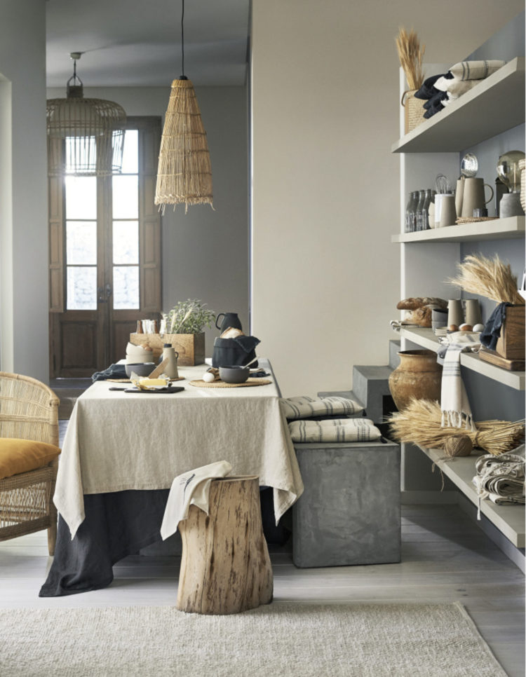 modern rustic from H&M