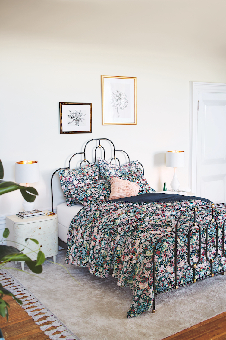 liberty bedding from anthropologie collaboration 2017