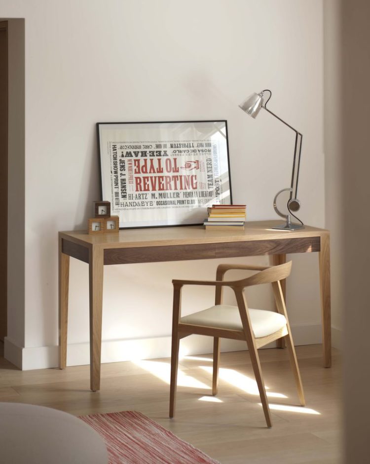 huxley desk and willow chair by joined and jointed