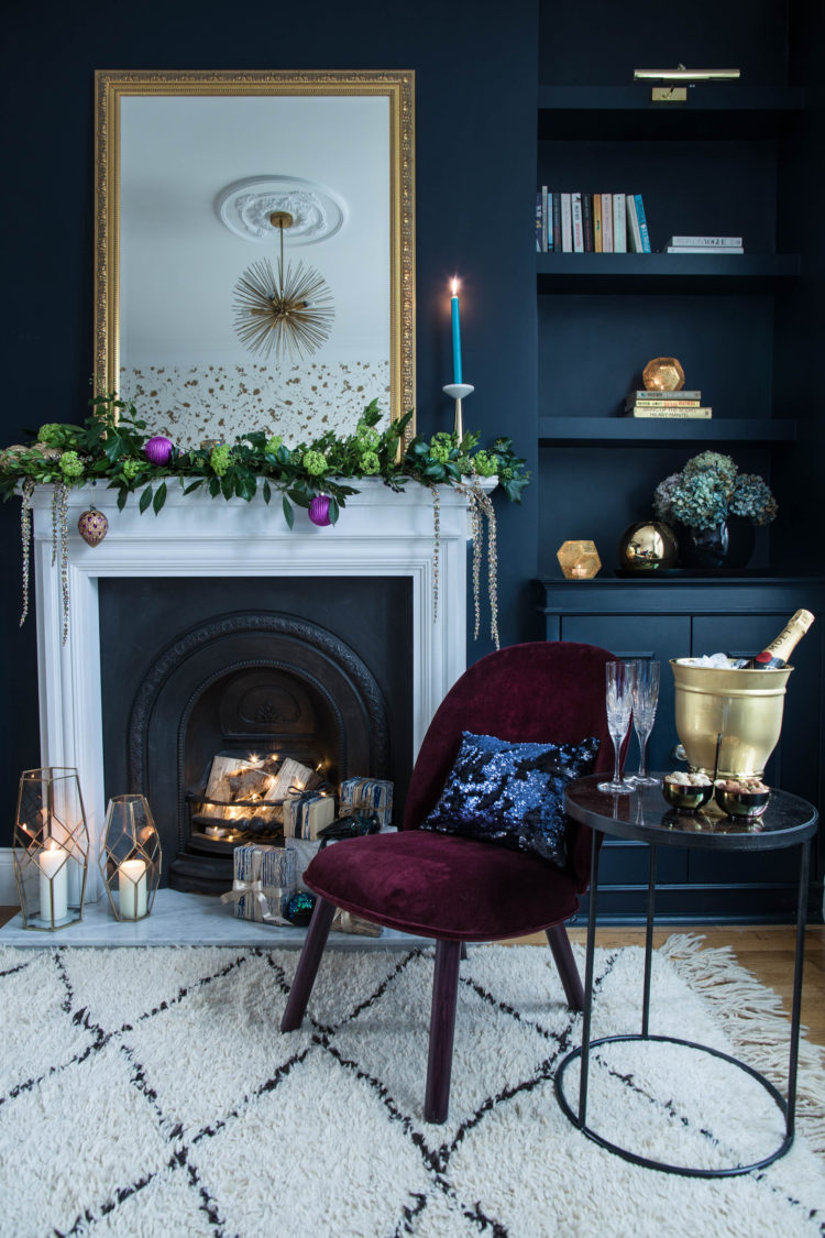 christmas decorations by jess hurrell of gold is a neutral