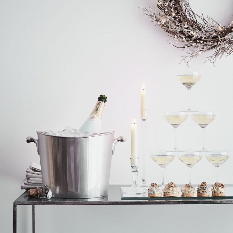 vintage champagne coupes from the white company 