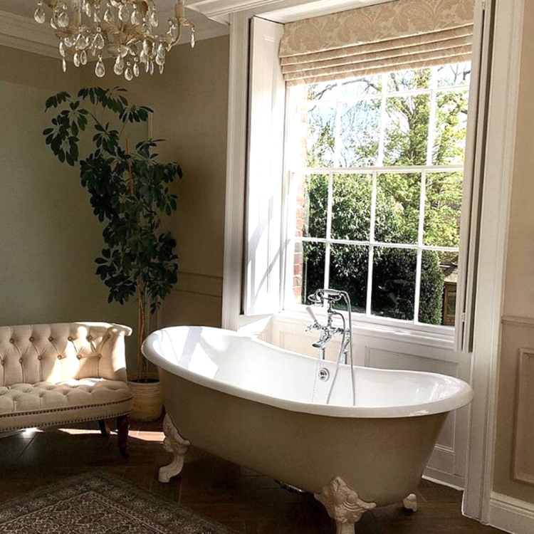 freestanding bath by fiona duke interiors