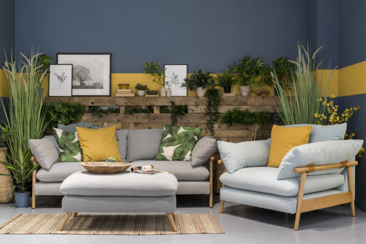 DFS x French Connection sofa styled by Pippa Jameson, image by Chris Snook