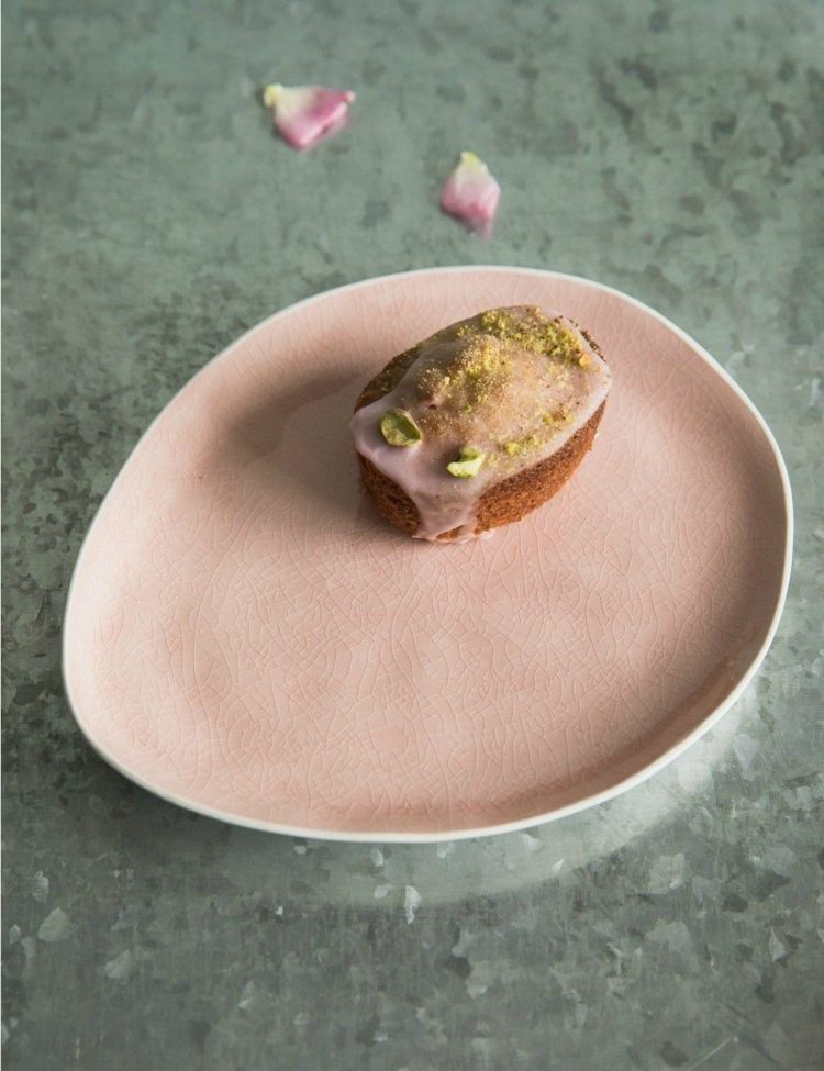 pink amelie side plate by lene bjerre available from rose and grey