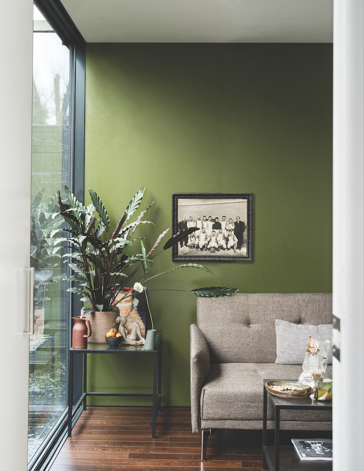 BANCHA 298 This mid-century modern green is a darker version of the much loved archive colour Olive. Named after Japanese tea leaves, it provides a feeling of security.