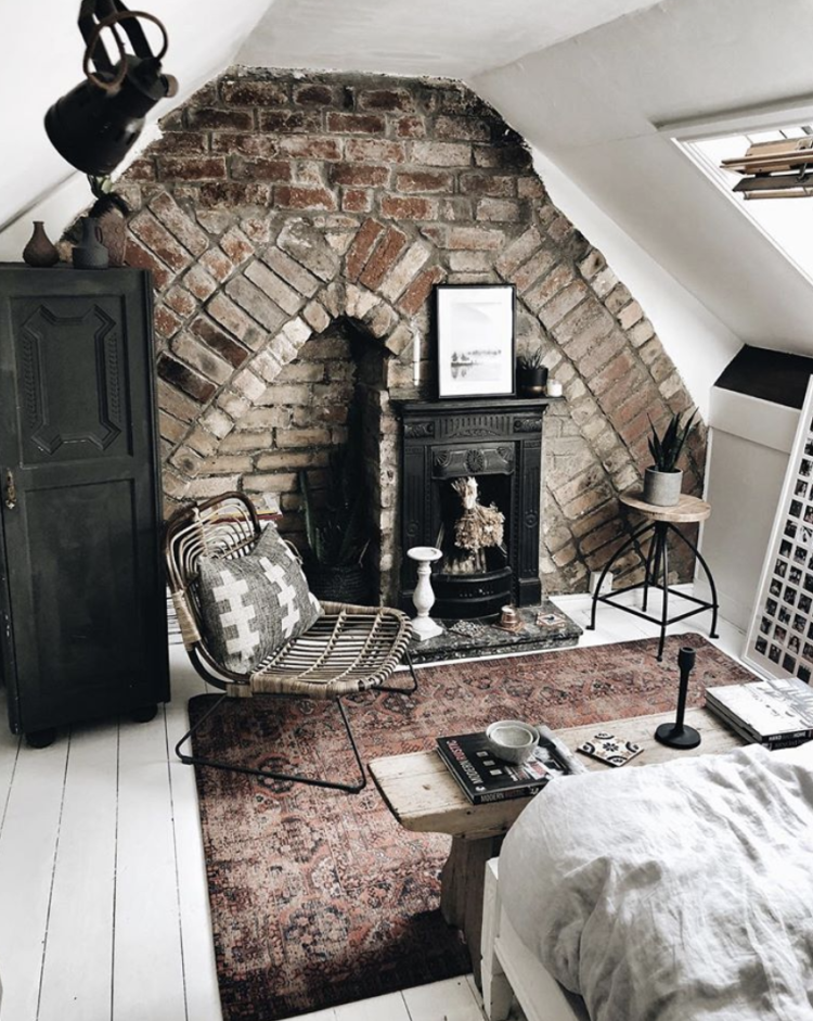 modern rustic bedroom via @hygge_for_home
