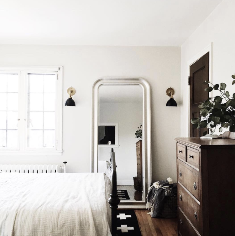white bedroom via @witanddelight_