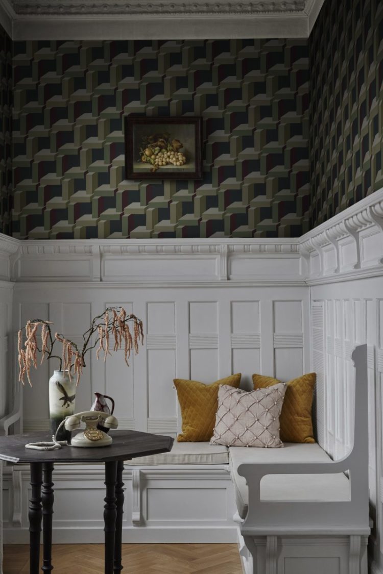 christian wallpaper by sandberg from l'hotel collecdtion