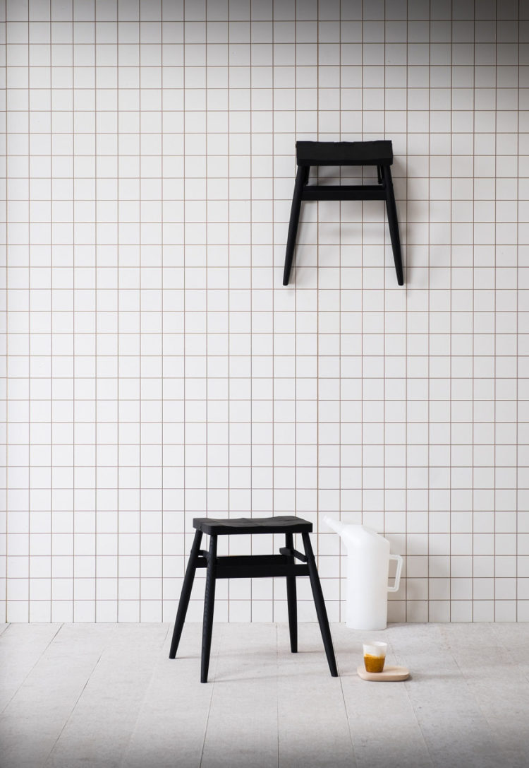 folding bar stool by pinch design