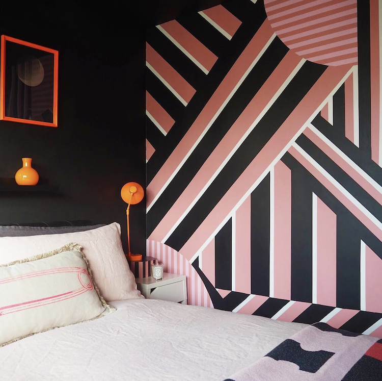pink and black stripes by quirk and rescue