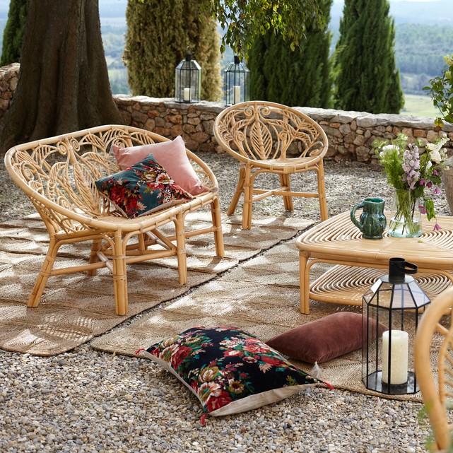 calamus round rattan garden chair from la redoute for £335