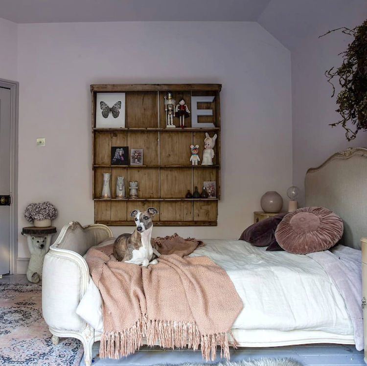 pink bedroom by @wattleanddaubhome