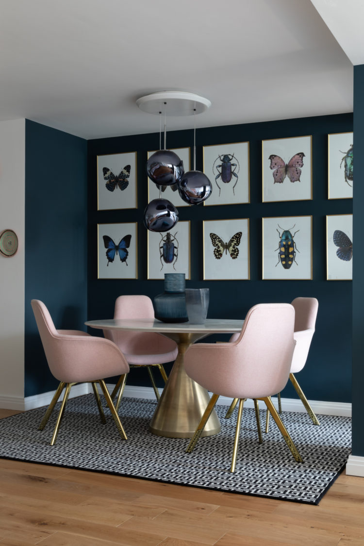 gallery wall westelm table tom dixon chairs at hoover building by paul craig