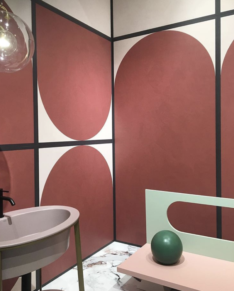 wall and floor covering by cristina celestino for cedit ceramiche