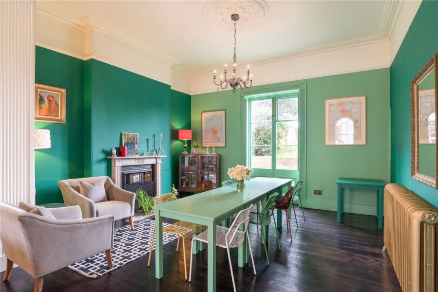 Mint Green Room Via Strutt And Parker Mad About The House