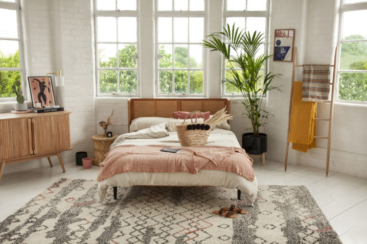 bedroom area for la redoute styled by Alex Stedman of The Frugality