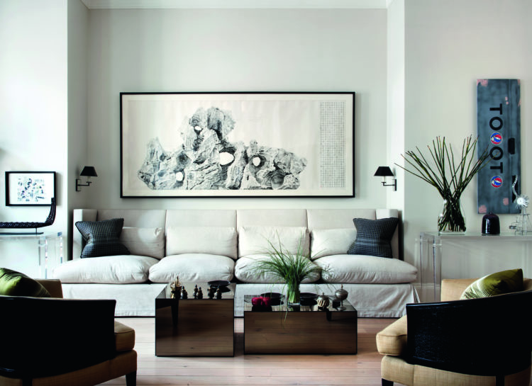Sandra Nunnerley (designer and client), Nunnerley Residence, living room, New York, NY, USA, completed 2012. Picture credit: Sandra Nunnerley Inc/Miguel Flores Vianna