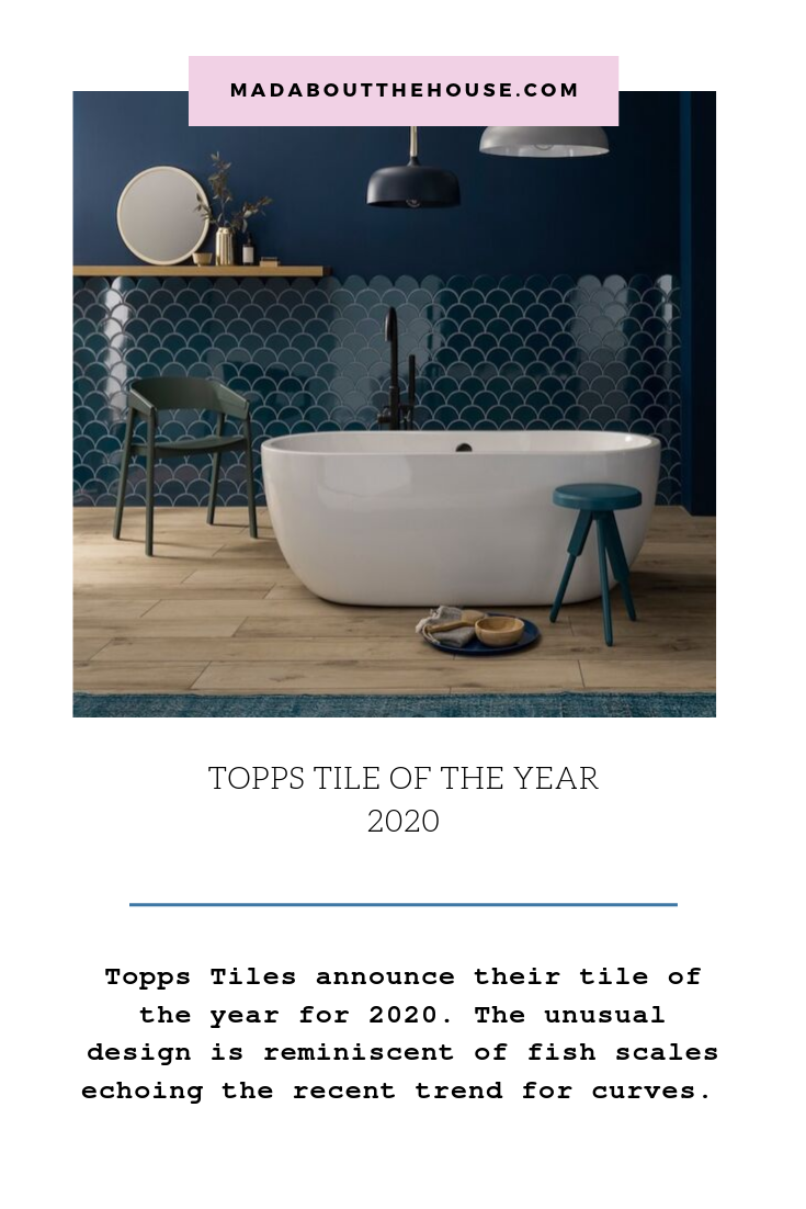 Kate Watson-Smyth reviews the recent launch of the Topps Tile of Year 2020. #tileoftheyear #toppstiles #madaboutthehouse