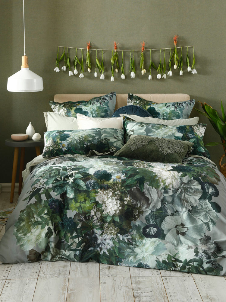 Mm Linen Florian Green Duvet Set From John Lewis Mad About The House