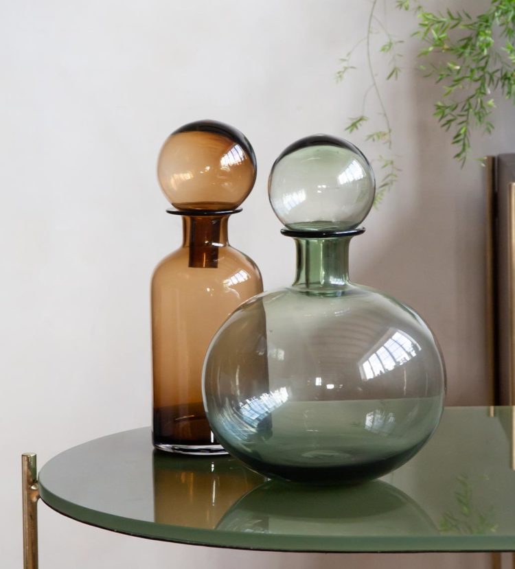 glass decanters from rockett st george