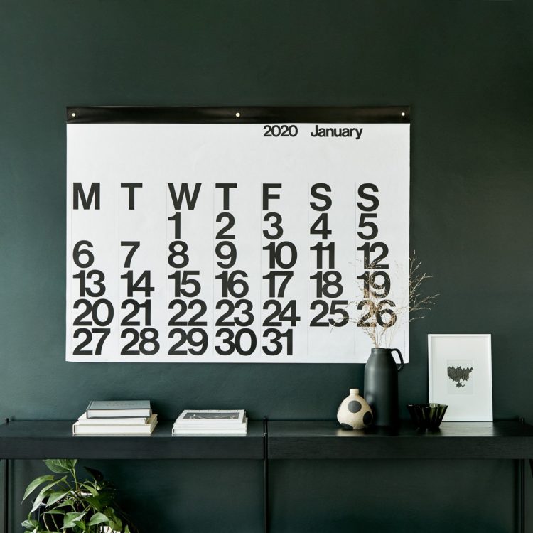 Stendig wall calendar