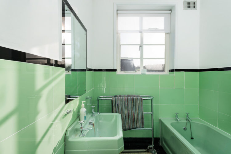 Mint Green Bathroom Via The Modern, Mint Green Bathroom