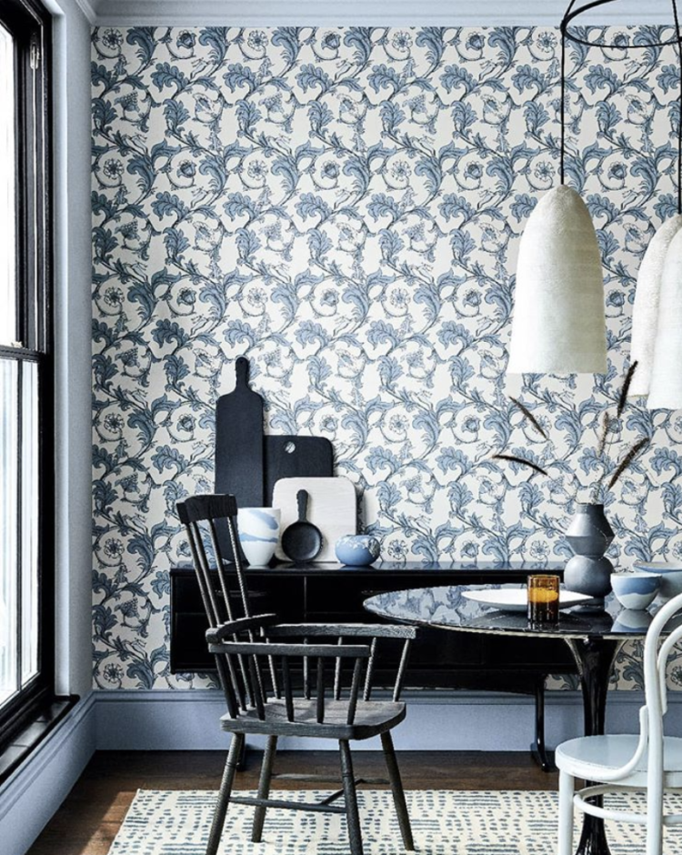 stag trail wallpaper by little greene woodwork in james