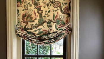 relaxed roman blinds