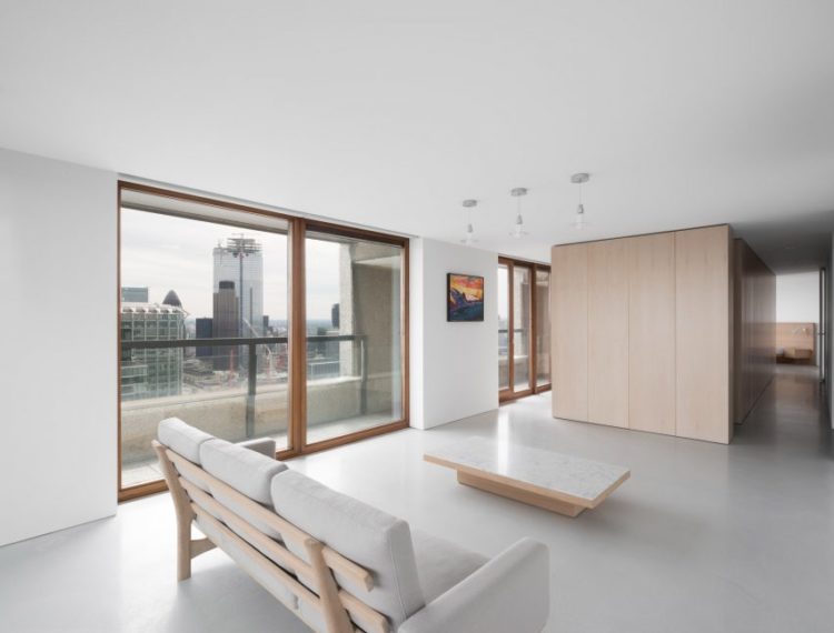 the famous minimalist John Pawson has redesigned a Barbican apartment in his signature style via Dezeen