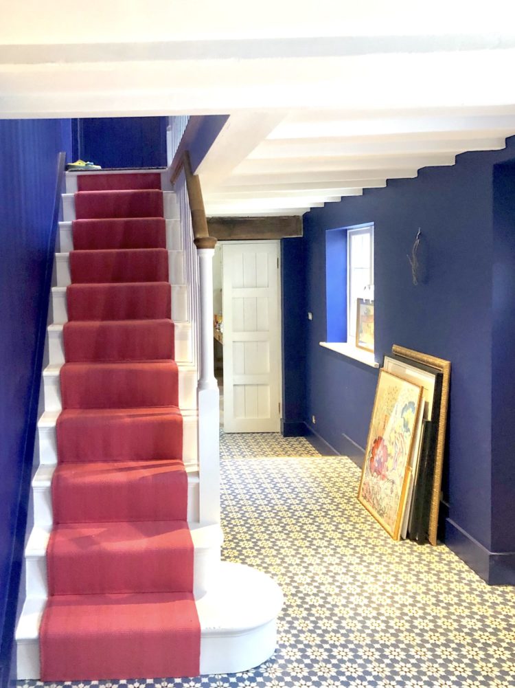 hallway at the home of sophie robinson