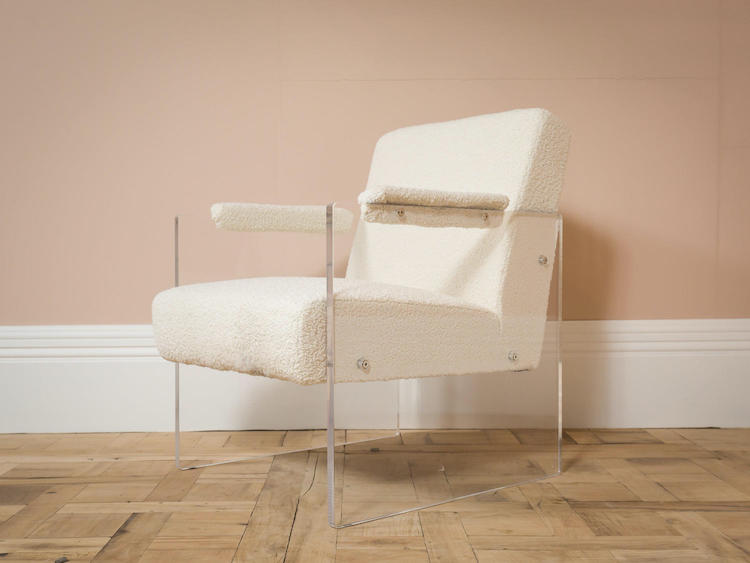 seattle armchair from pure white lines
