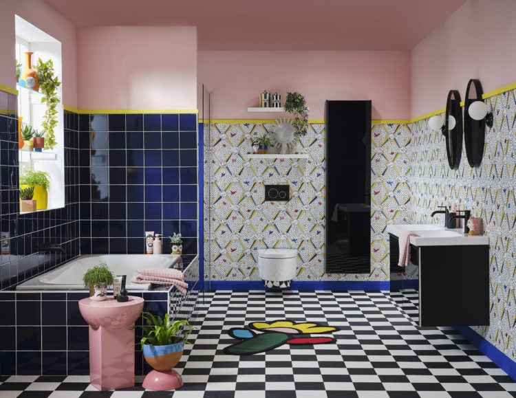 bathroom styled by sophie robinson for geberit