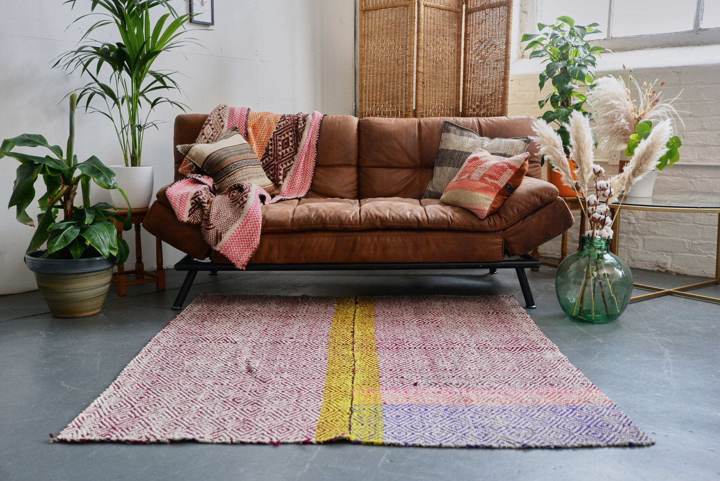 Deborah rug from woven rosa