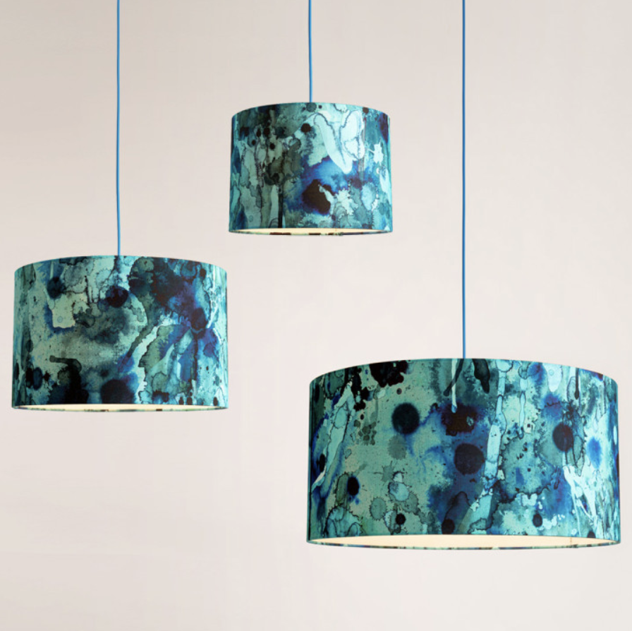storm blotch lampshade by timorous beasties from £130