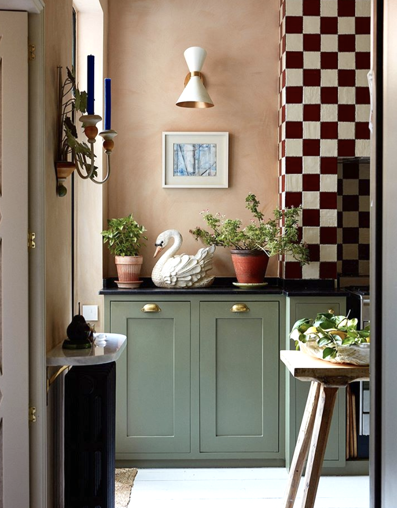 kitchen in the home of matilda goad