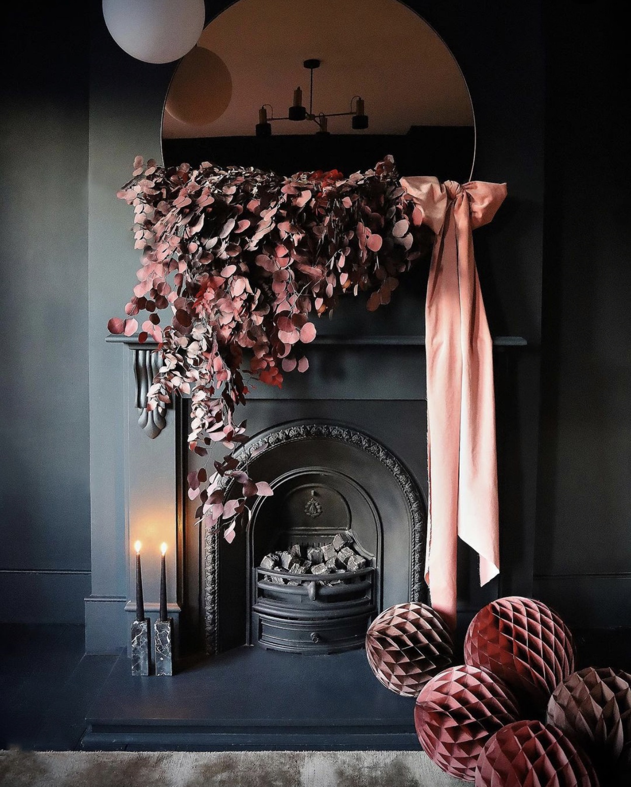 Mantle garland by Nikki Bamford-Bowes @andthentheywentwild