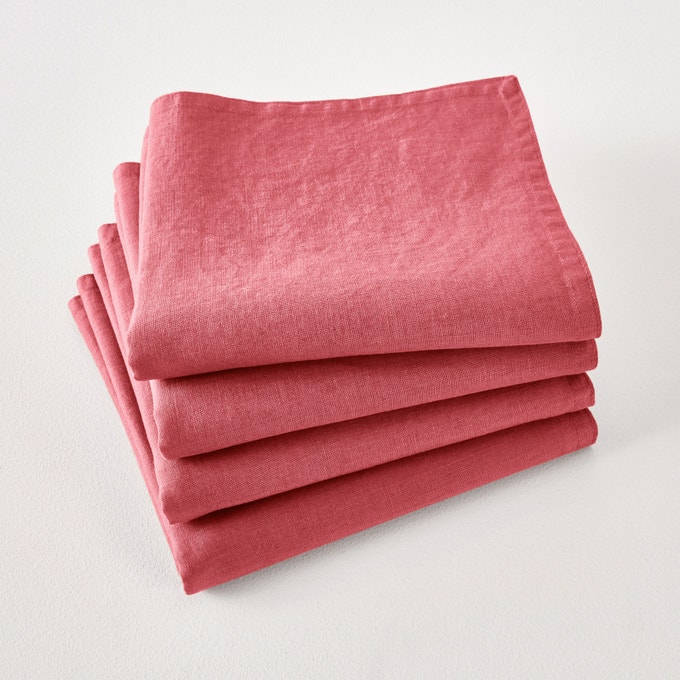 linen napkins from la redoute