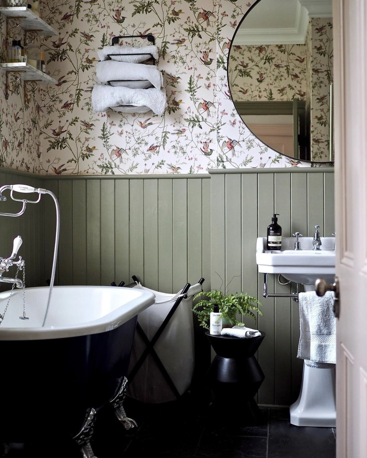 tongue and groove bathroom by melanie lissack interiors