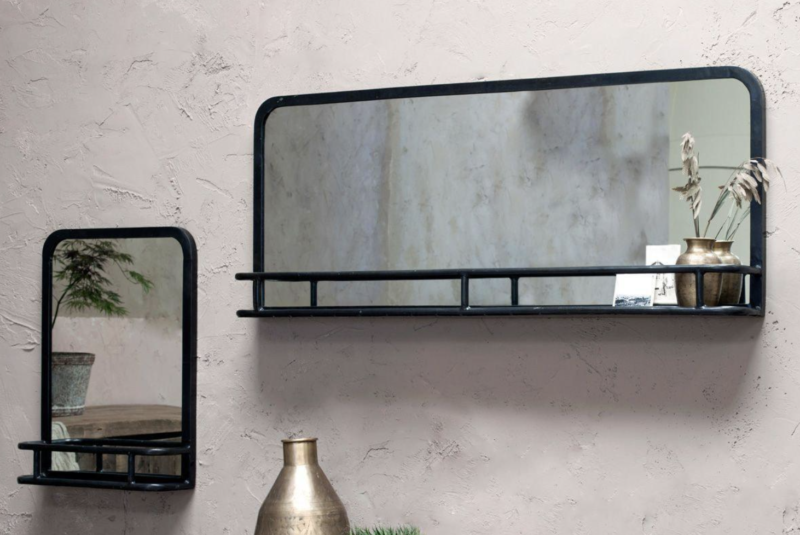 demsa mirror with shelf from Nkuku