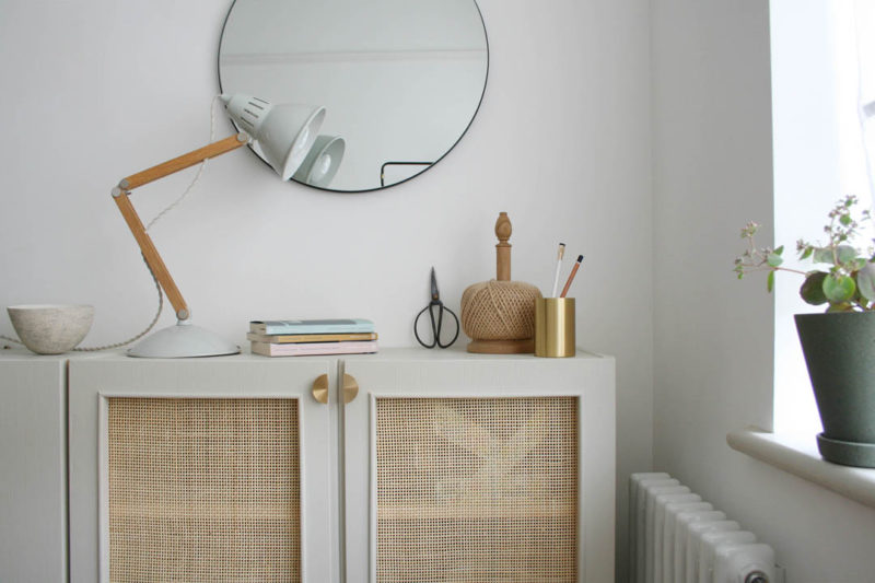 ikea ivar cane hack by Katy Orme of Apartment Apothecary