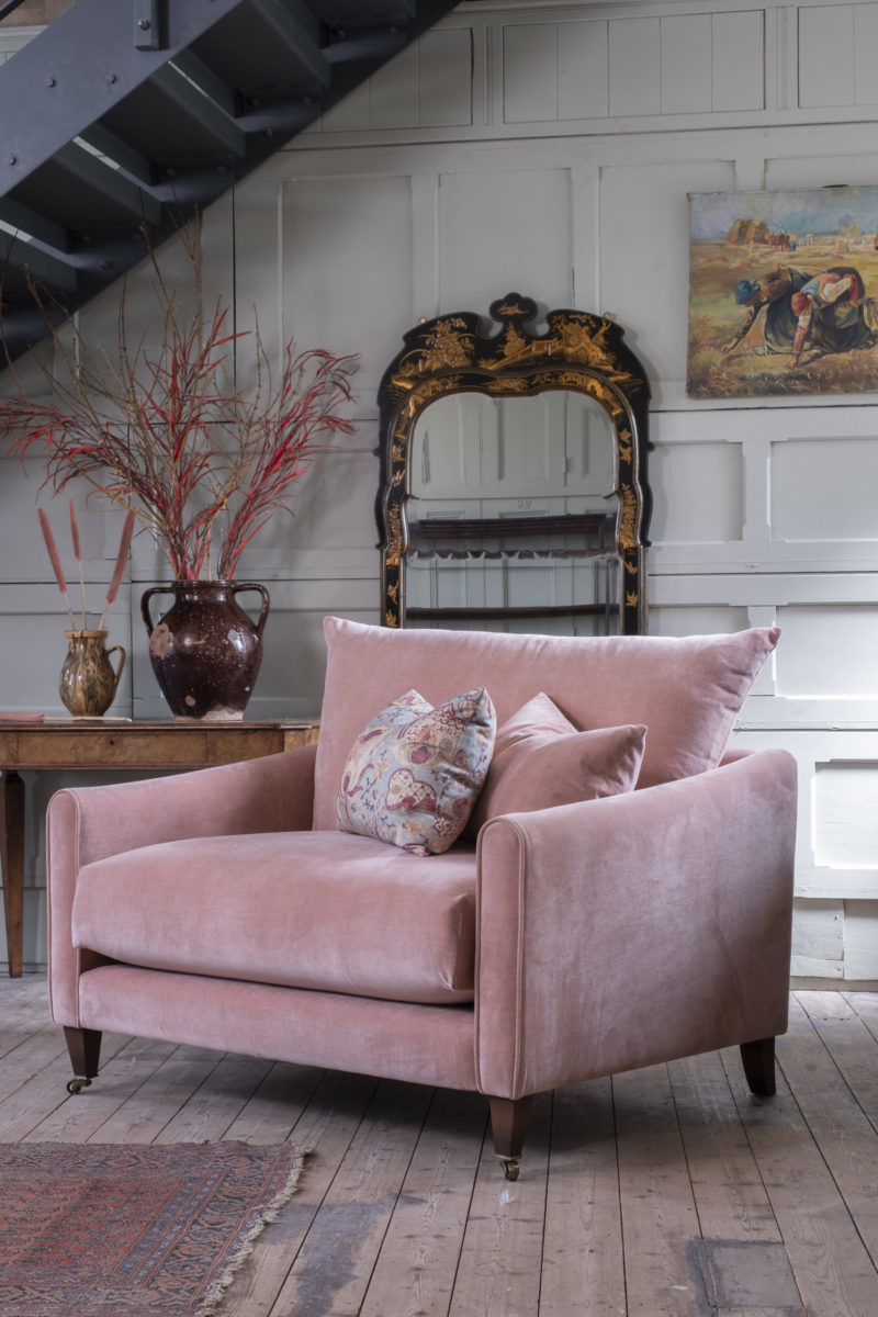 Drew Pritchard Exclusively for Barker and Stonehouse - Harling Snuggle Chair (2)