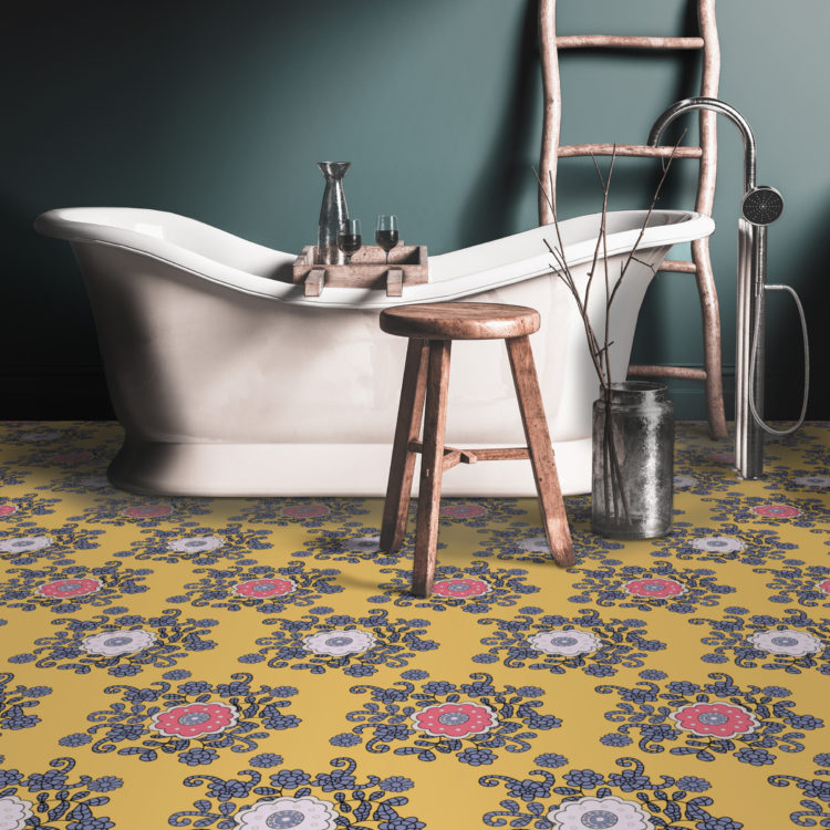 the gawthorpe collection for For the Floor or More Eve yellow