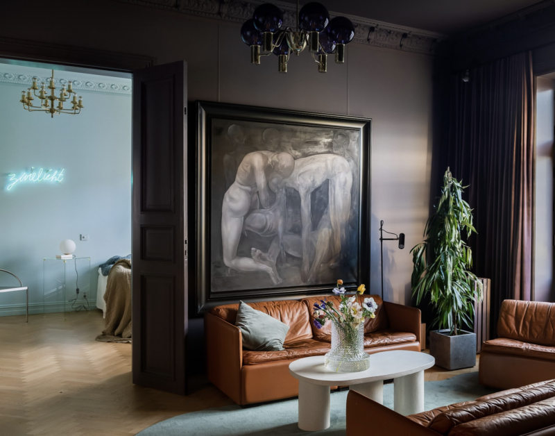 apartment belonging to Einar Jone Rønning Mateusz Michalowski and stylist: Josefine Johansson Studio