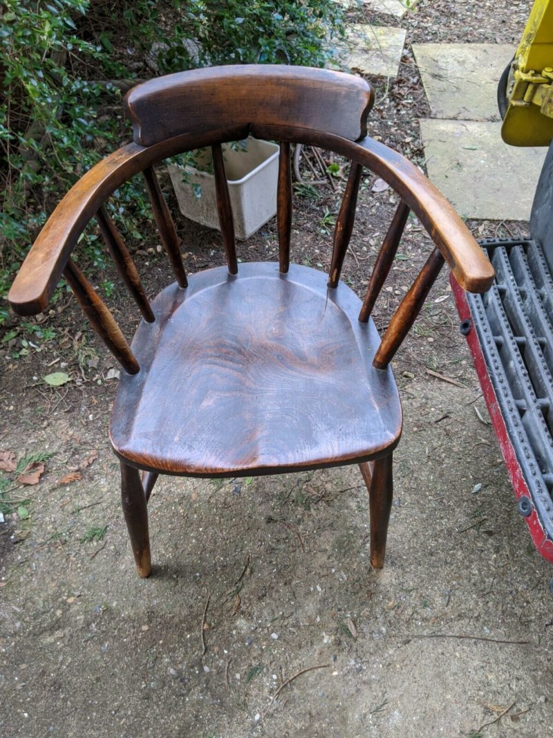 smokers bow chair £50 on ebay