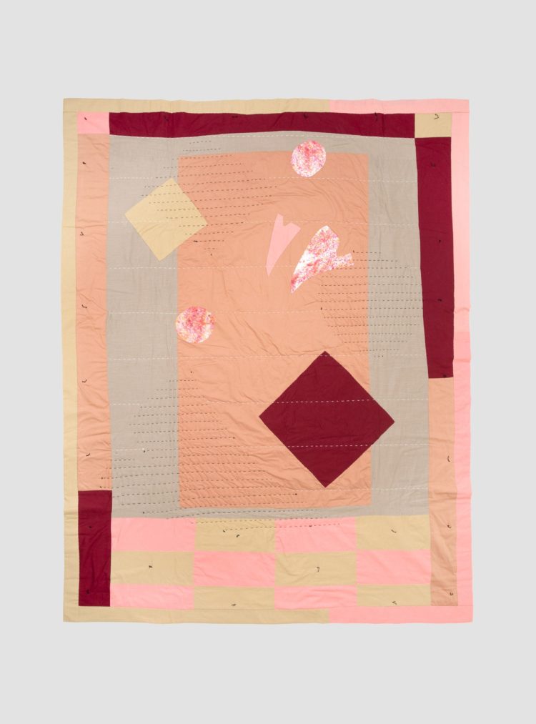 raptors pink quilt by tessa layzelle for couverture