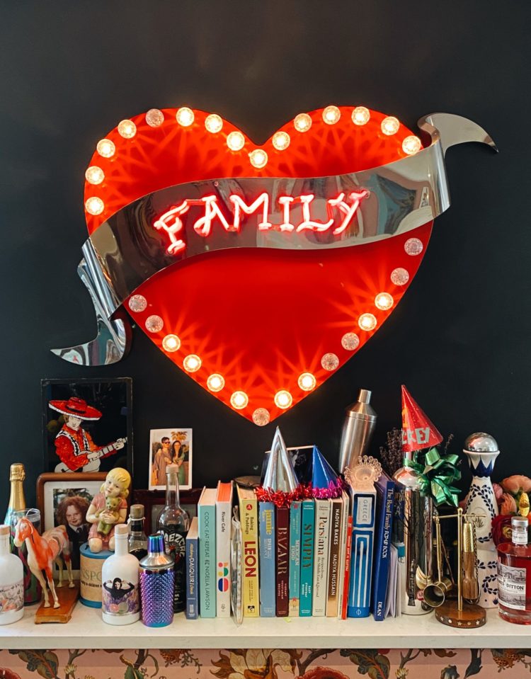 family neon at the home of sophie ellis bextor image by kate watson-smyth
