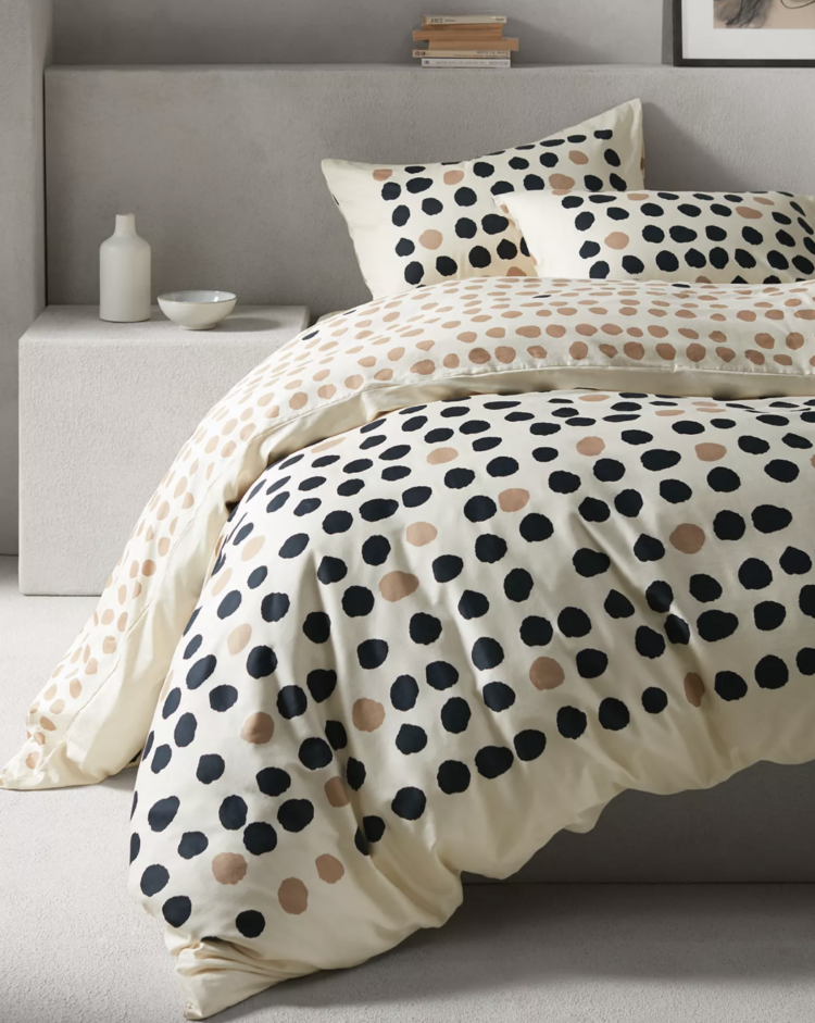linen bedding collaboration with John Lewis & Partners and Mother of Pearl